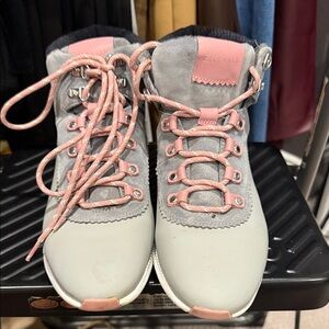 Cole Haan Waterproof Women's Athletic Shoes in Gray and Pink